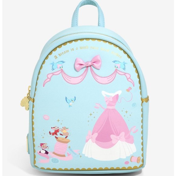 Loungefly Disney Cinderella Sewing Mini Backpack main image 6